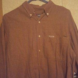 Men's long sleeve shirt button down